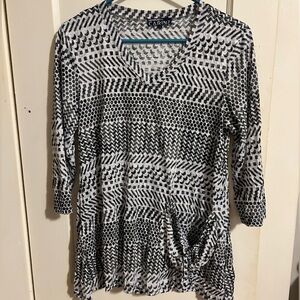 Black and White Shirt
